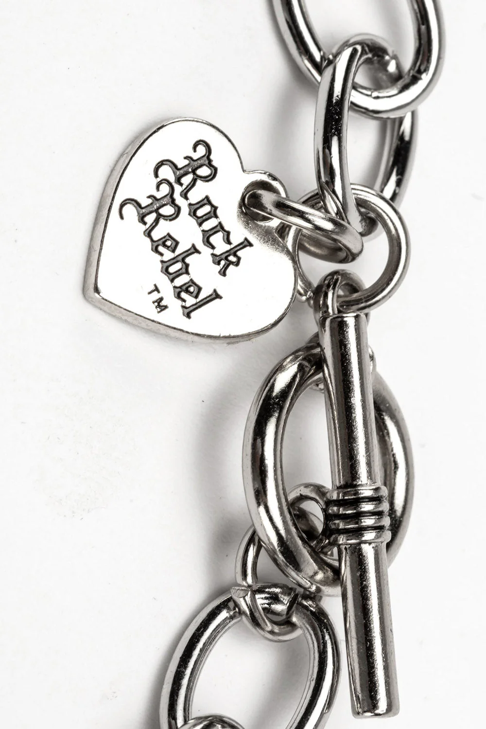 Bat Pendant Thick Chain Necklace - Image 4