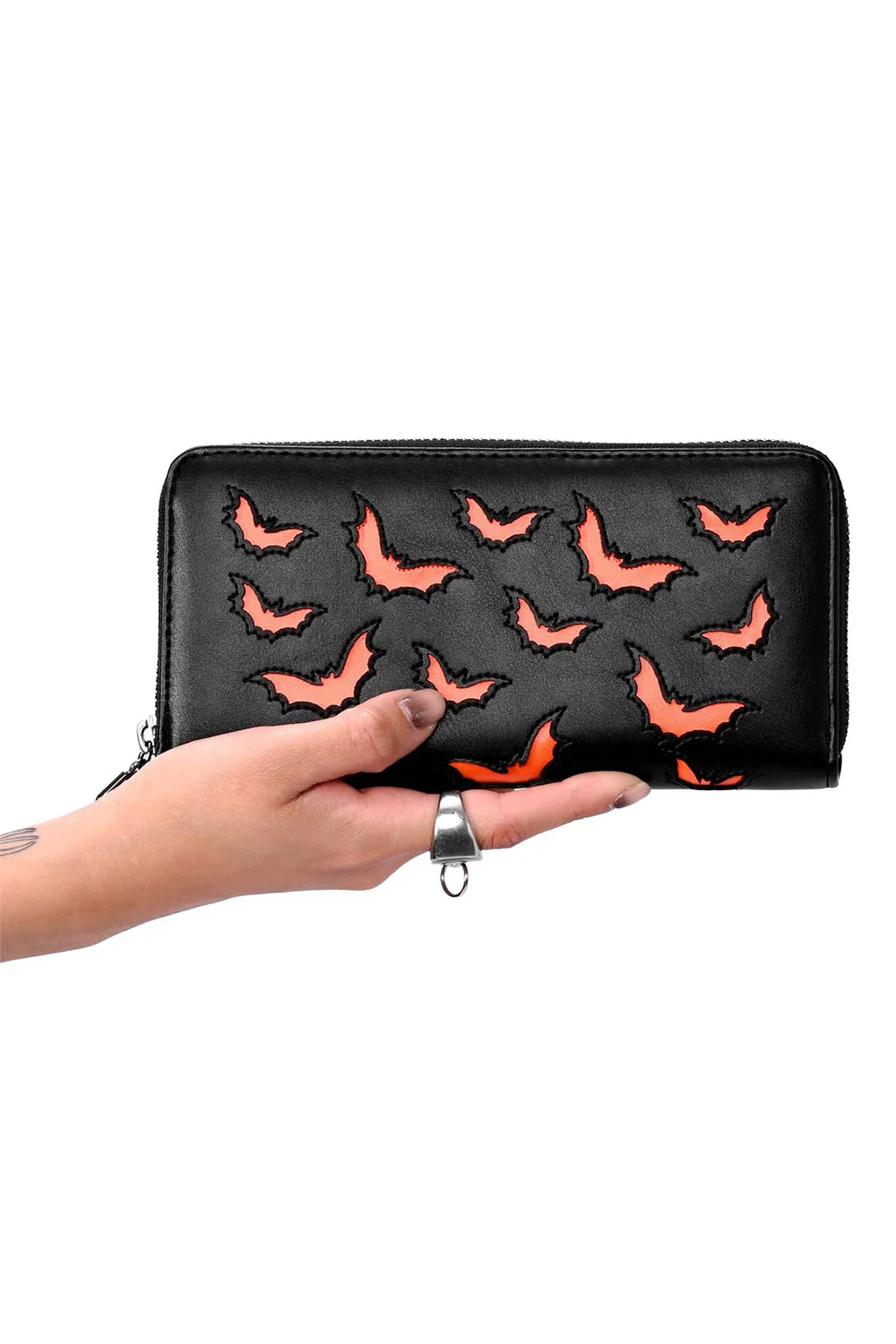 Bat Wallet [Black/Orange] - Image 4