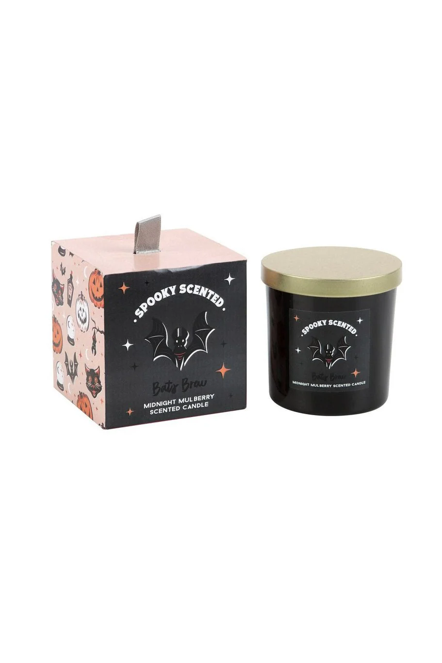 Bats Brew Midnight Mulberry Halloween Candle [Damaged Batch] - Image 2