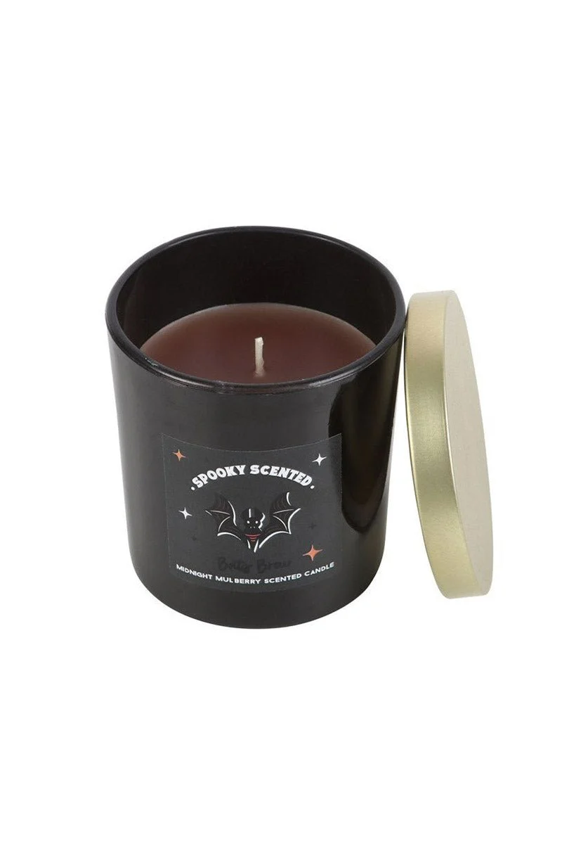 Bats Brew Midnight Mulberry Halloween Candle [Damaged Batch] - Image 3