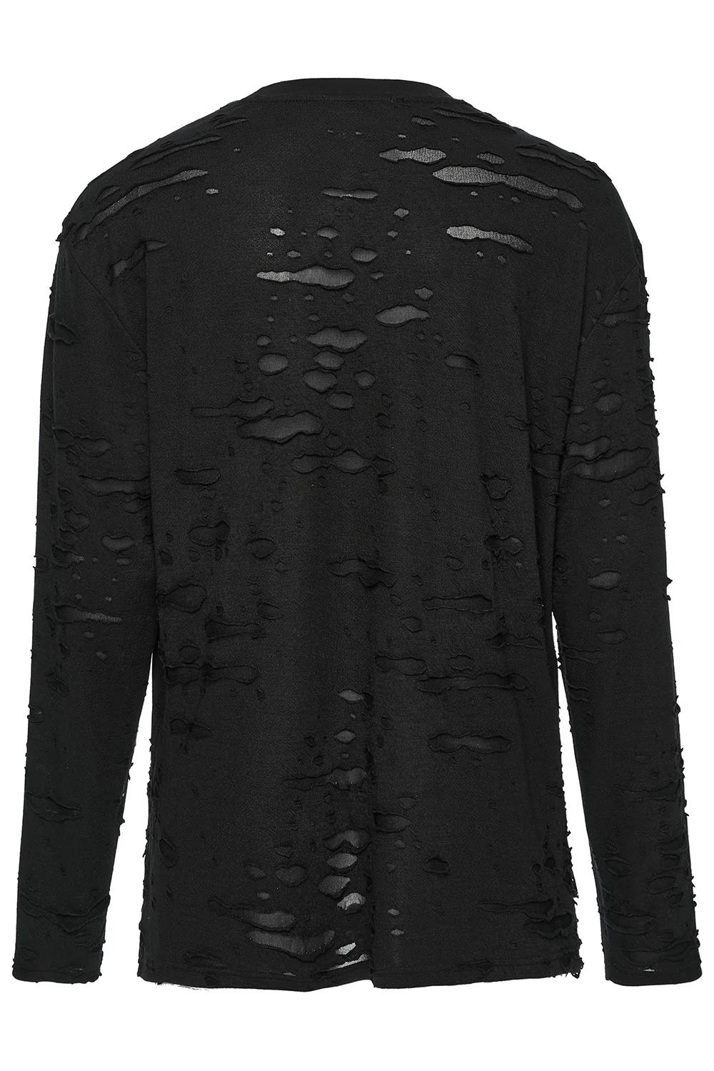 Battered Bones Long Sleeve Shredded Shirt - Image 2