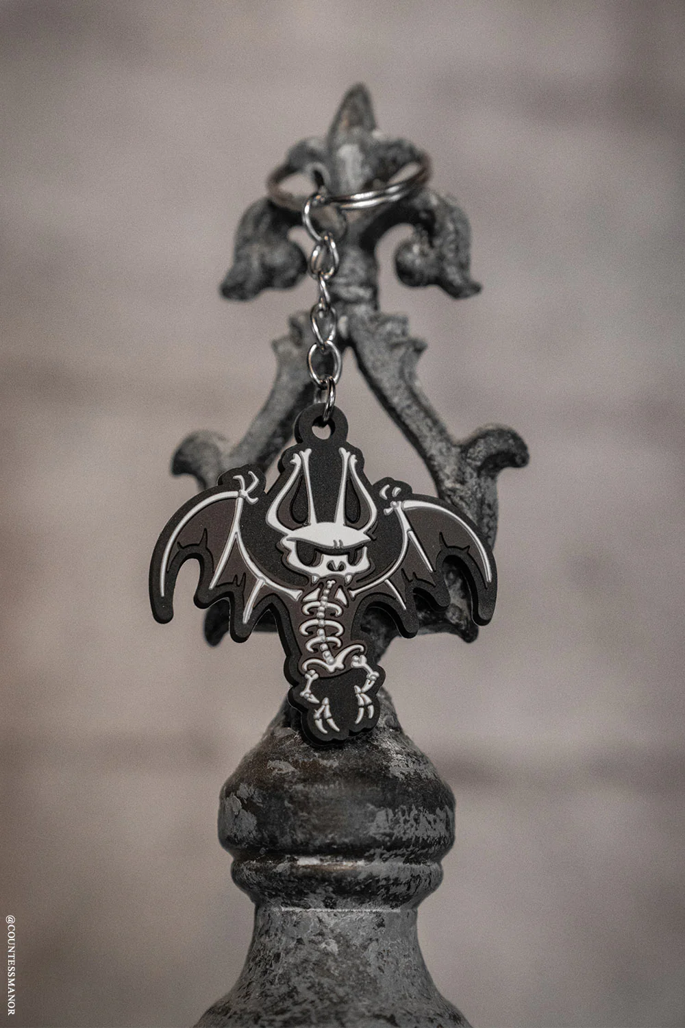 Batty Bones Keychain
