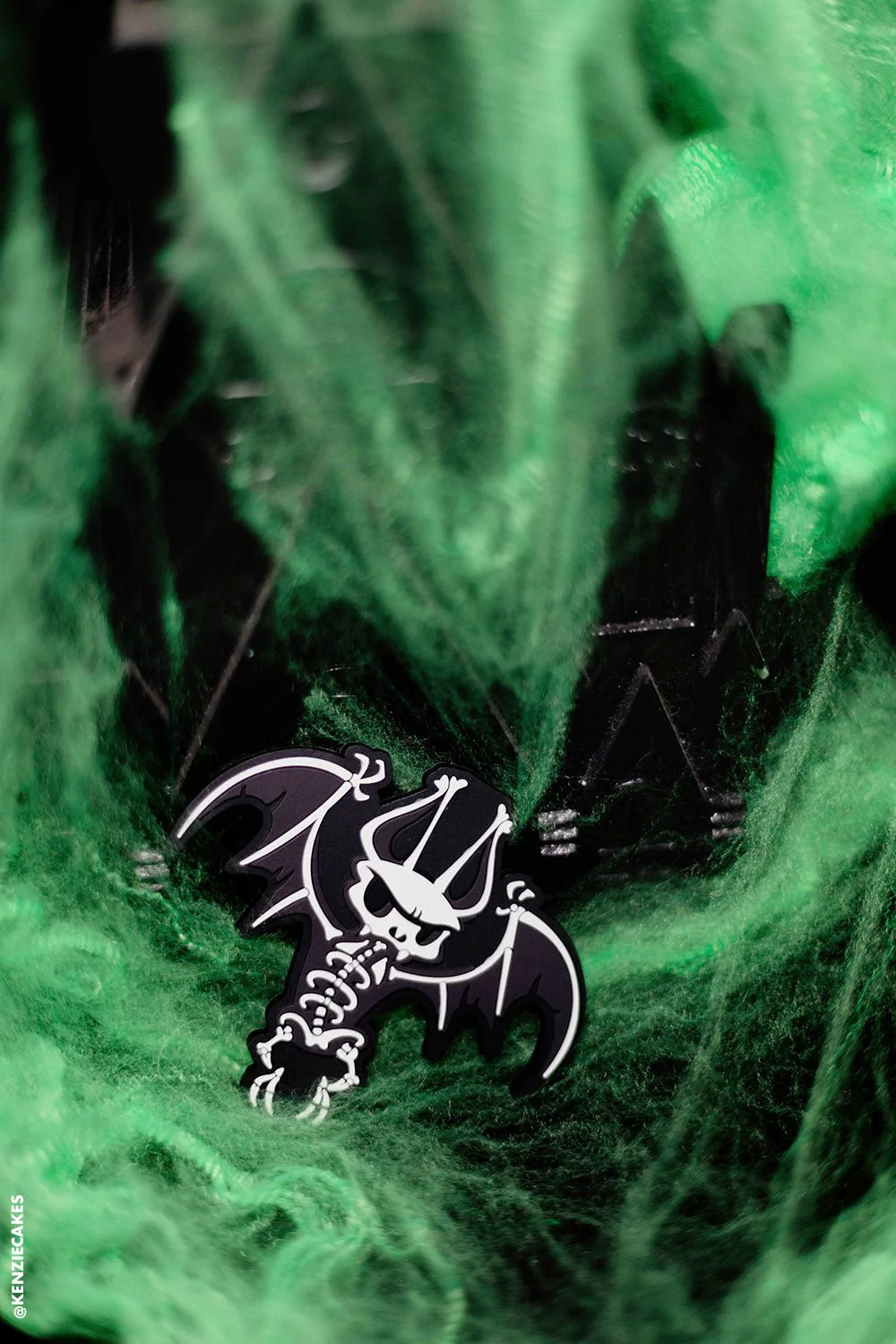 Batty Bones Rubber Magnet - Image 3