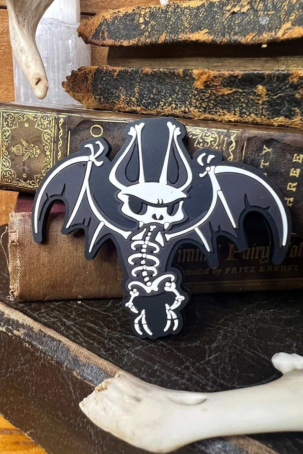 Batty Bones Rubber Magnet - Image 4