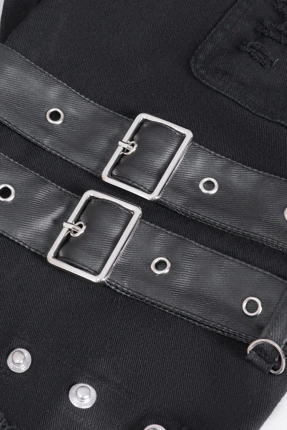 Batwing Pocket Ripped Punk Pants - Image 13