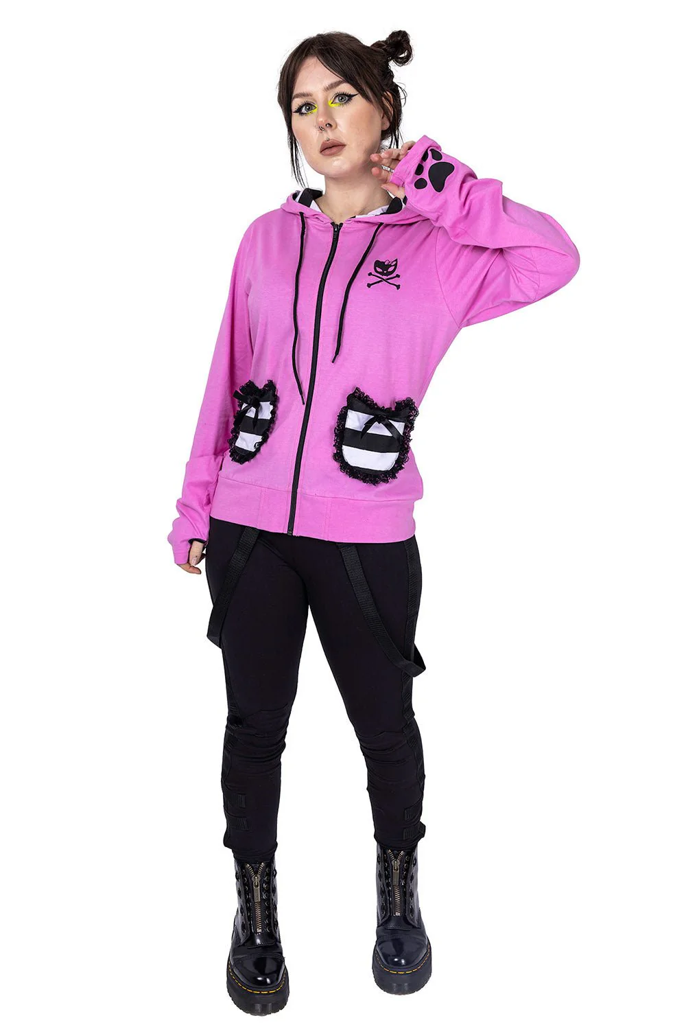 BBK Frill Hoodie [PINK] - Image 5