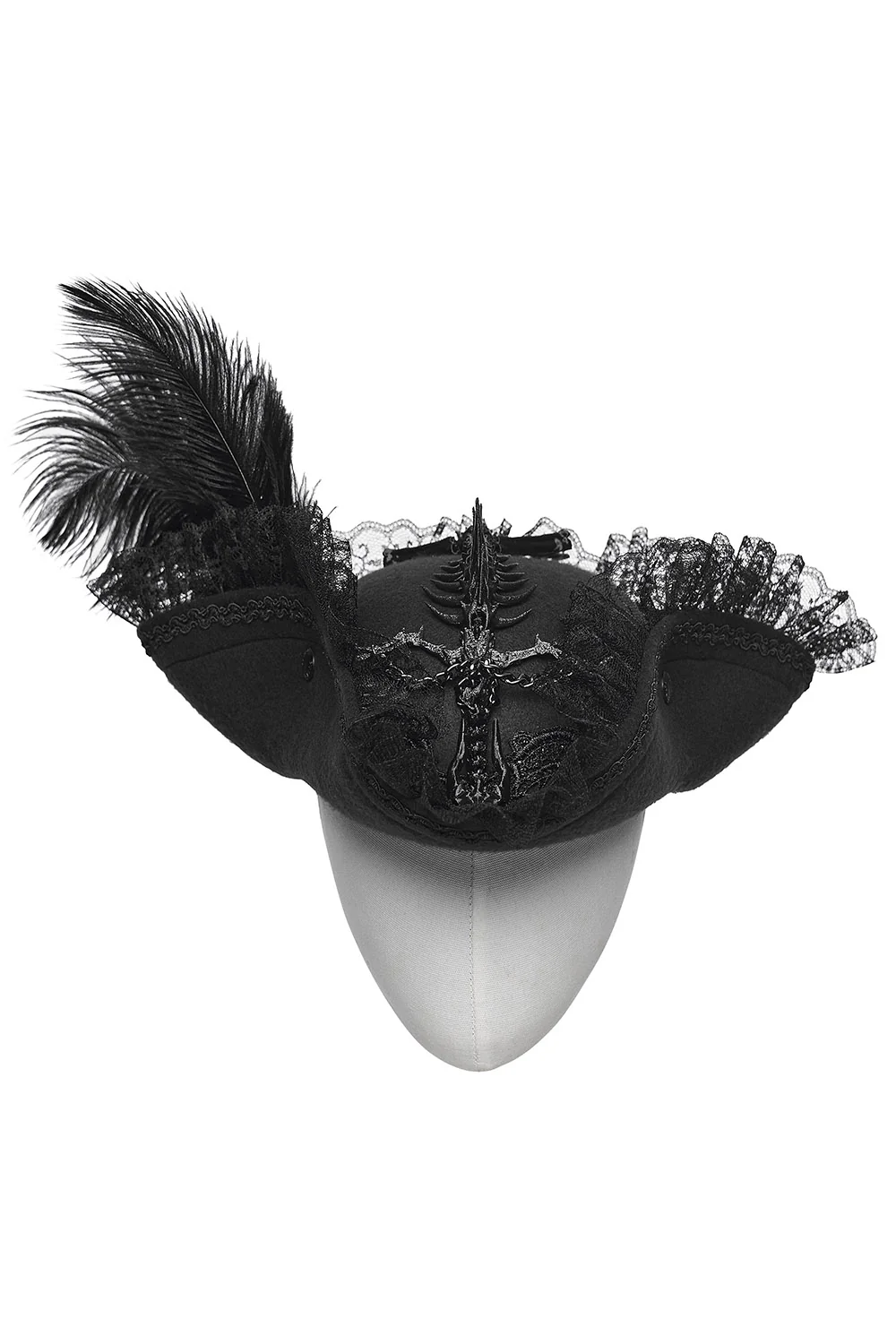 Beast Bones Gothic Pirate Hat - Image 10