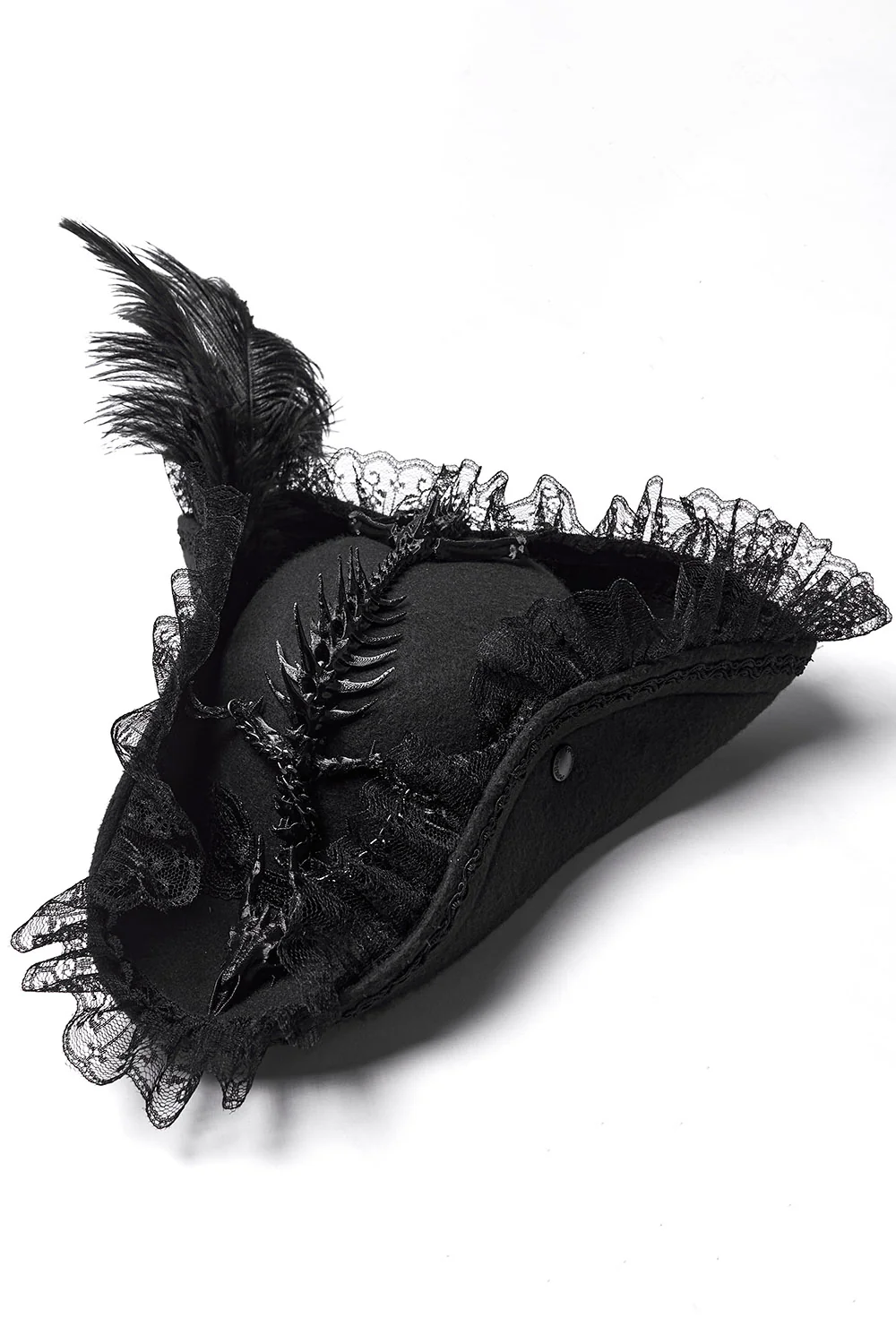 Beast Bones Gothic Pirate Hat - Image 2