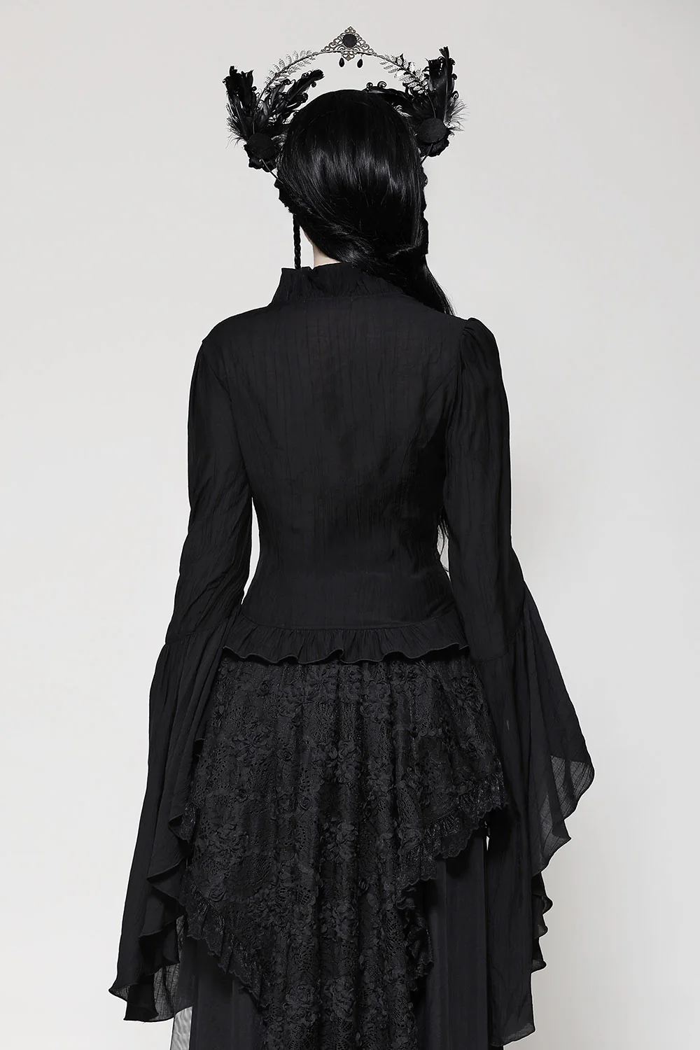 Beastly Long Bell Sleeve Blouse - Image 6