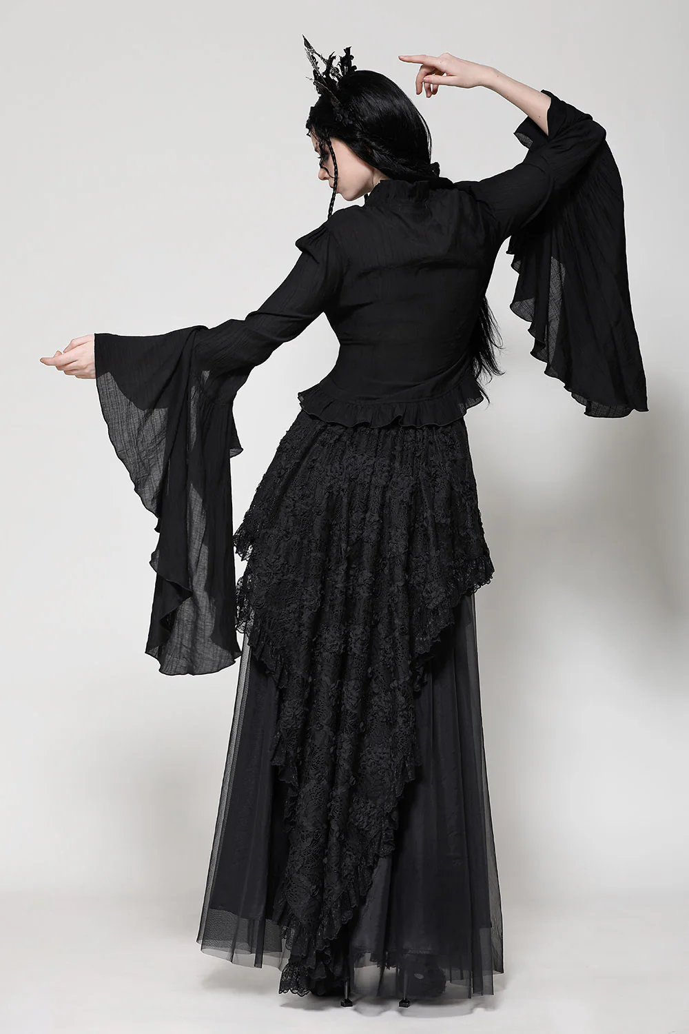 Beastly Long Bell Sleeve Blouse - Image 8