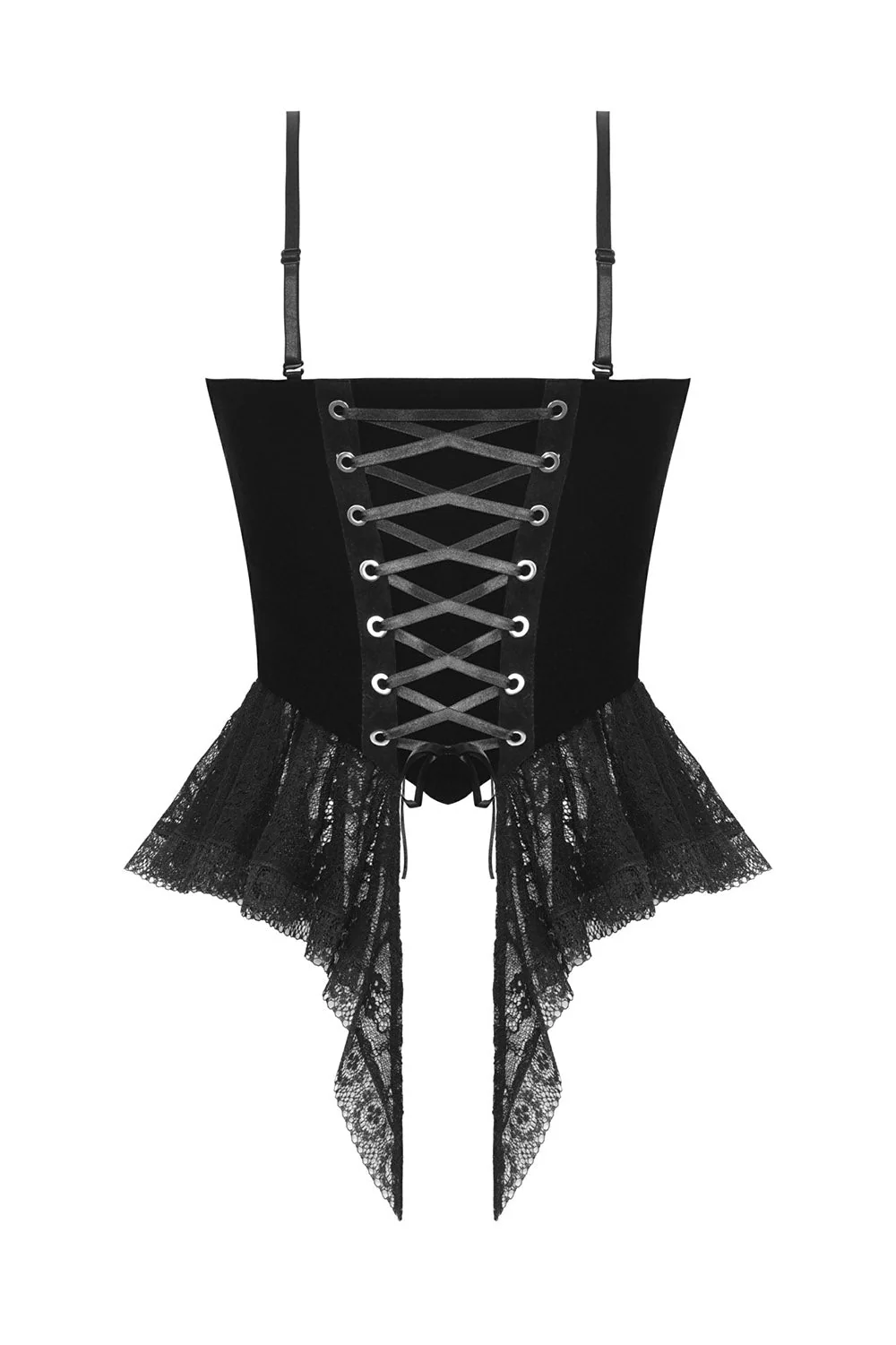 Beautiful Death Gothic Corset Top - Image 2