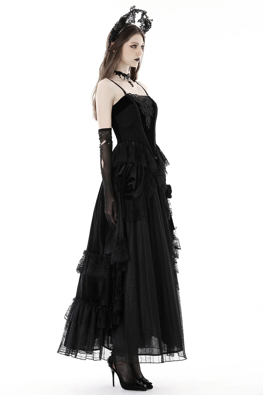 Beautiful Death Gothic Corset Top - Image 5