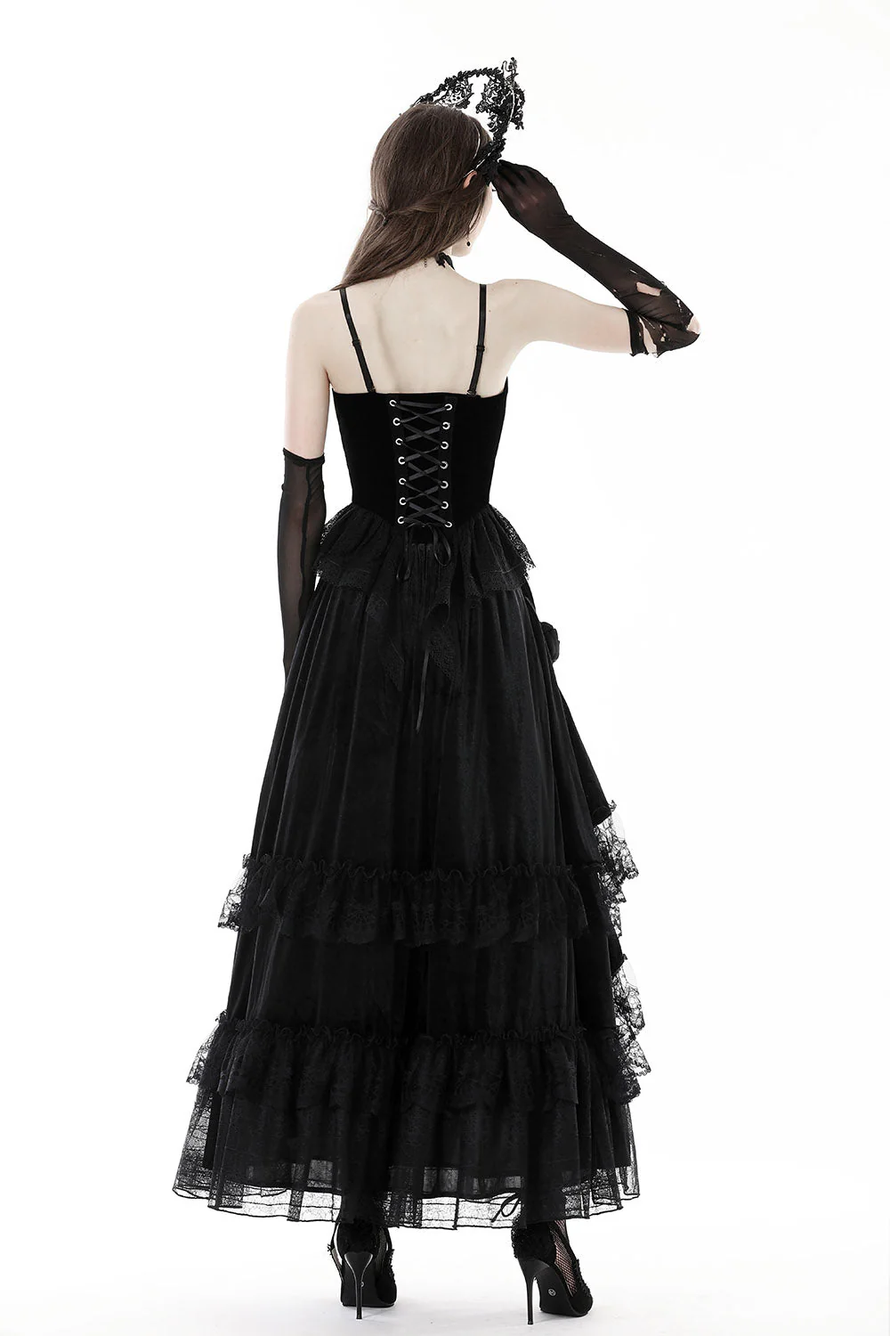 Beautiful Death Gothic Corset Top - Image 6