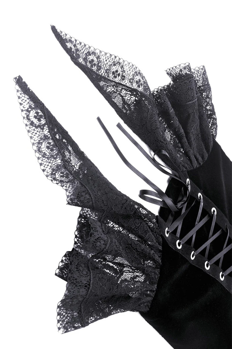 Beautiful Death Gothic Corset Top - Image 8