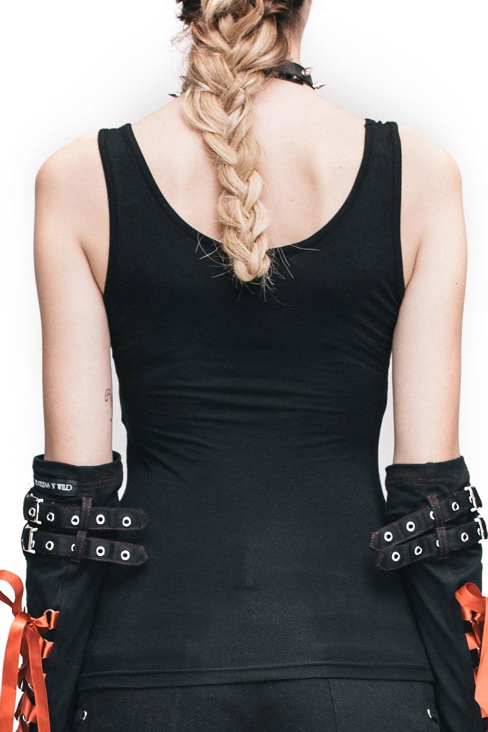 Bella Morte Shredded Tank Top - Image 3