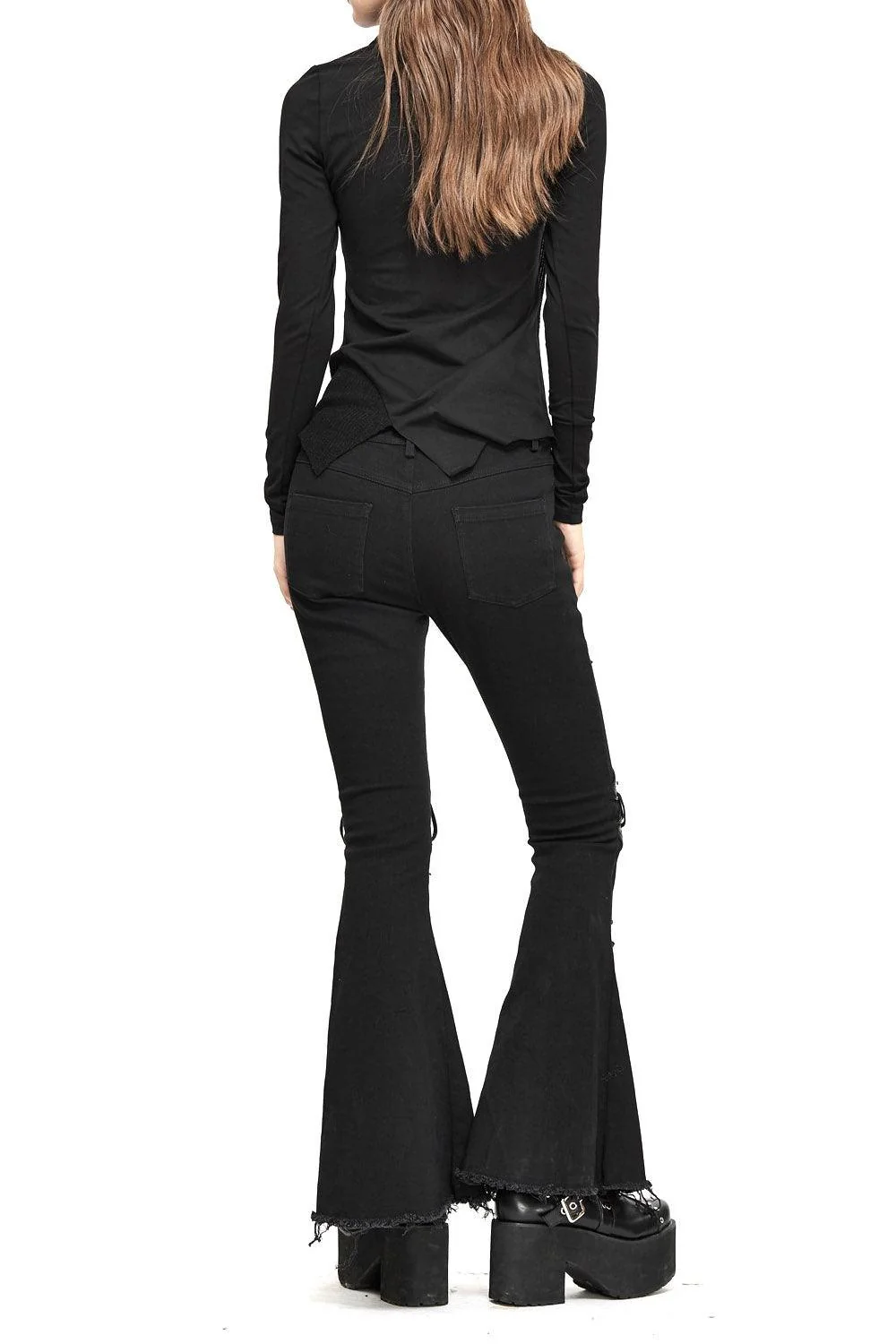 Bellatrix Strange Shredded Bell Bottoms - Image 3