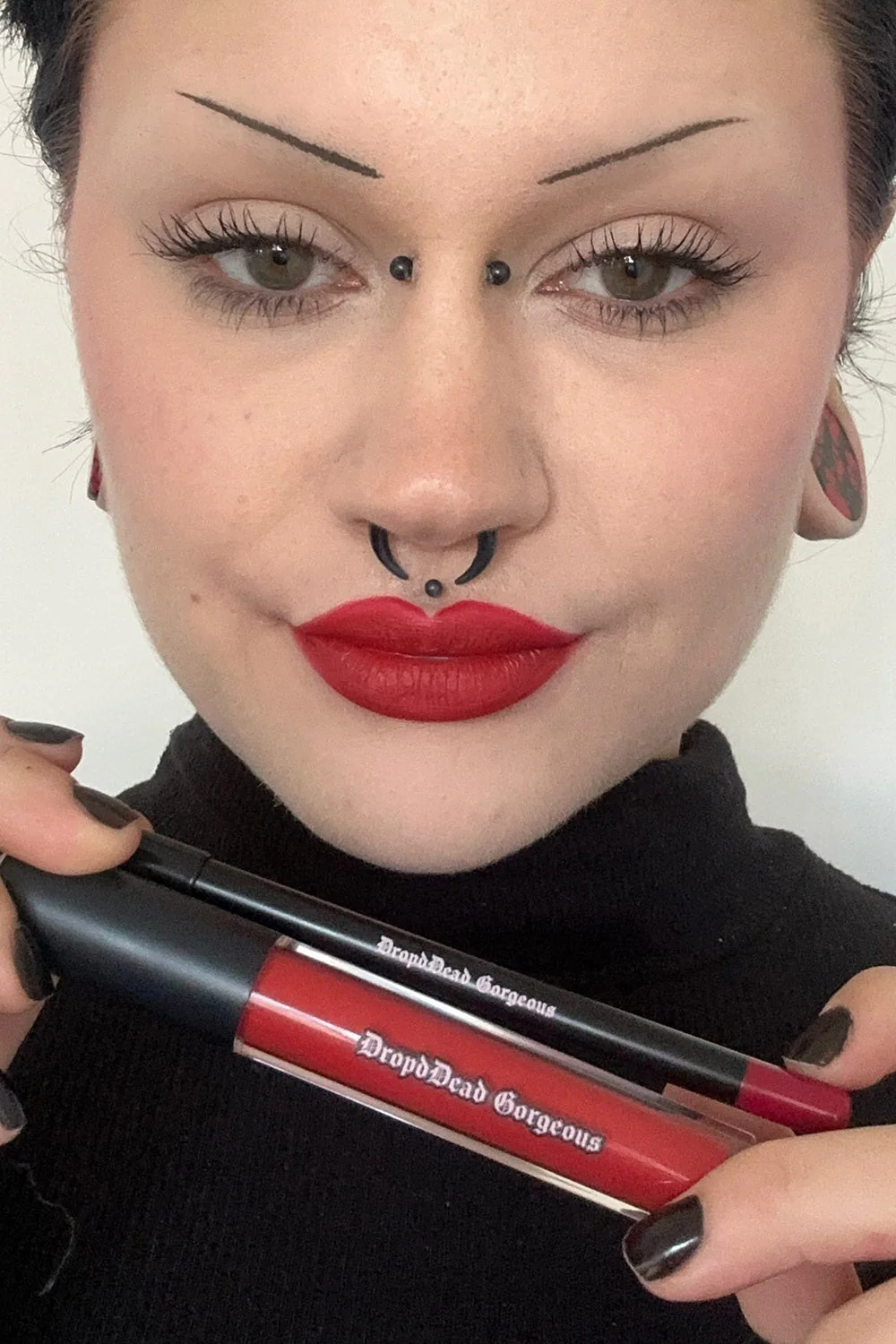 Big Bad Wolf Liquid Lip & Liner Kit [Cherry Red] - Image 6