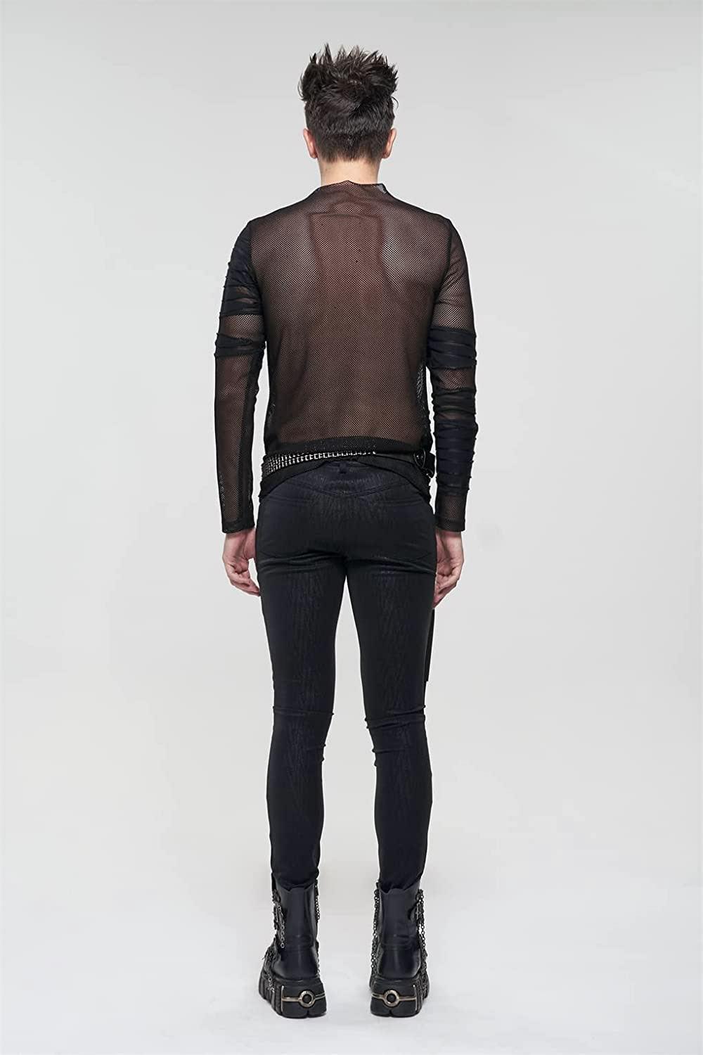 Biohazard Bandage Fishnet Top - Image 5