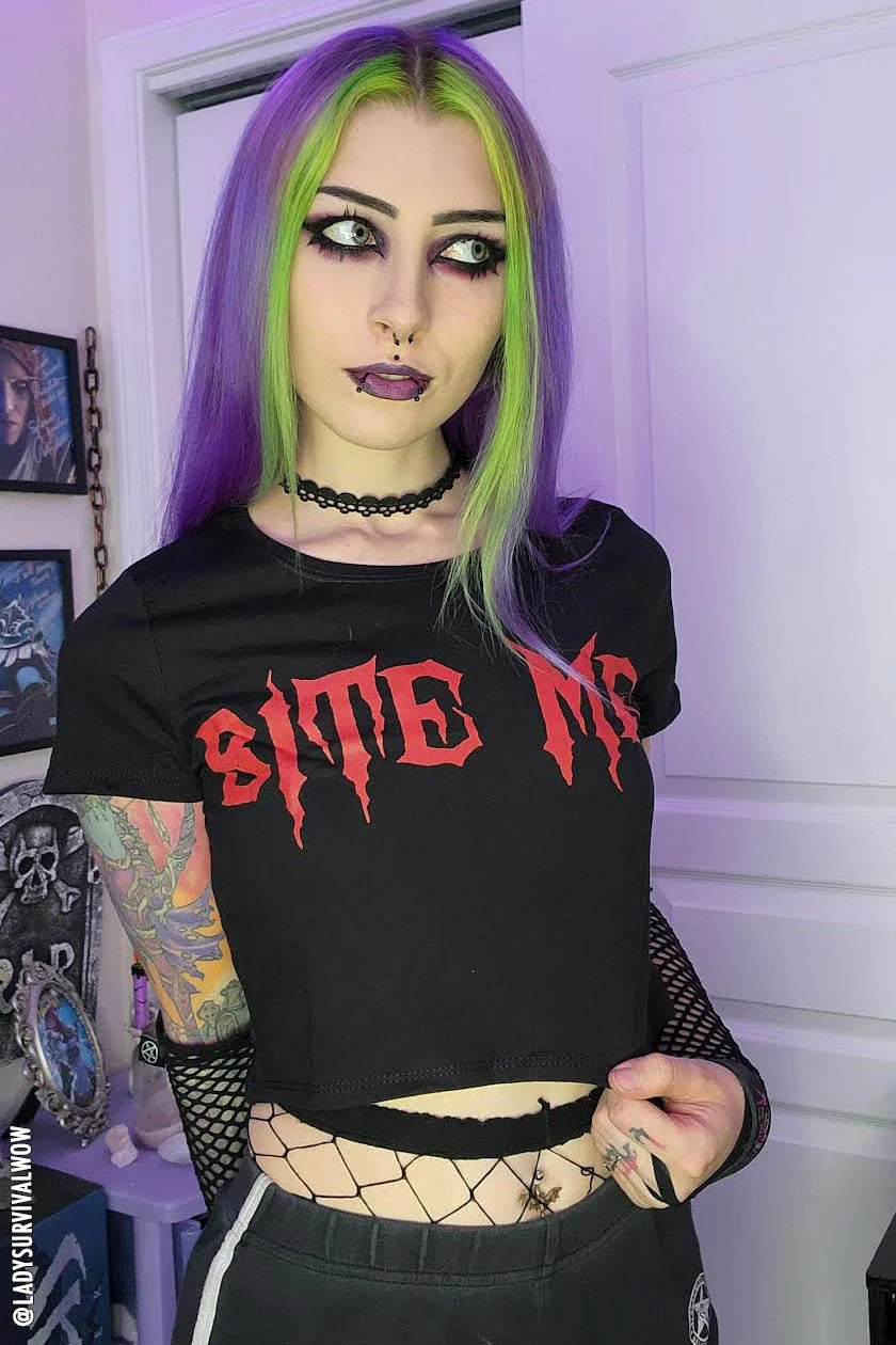 Bite Me Crop Top - Image 9