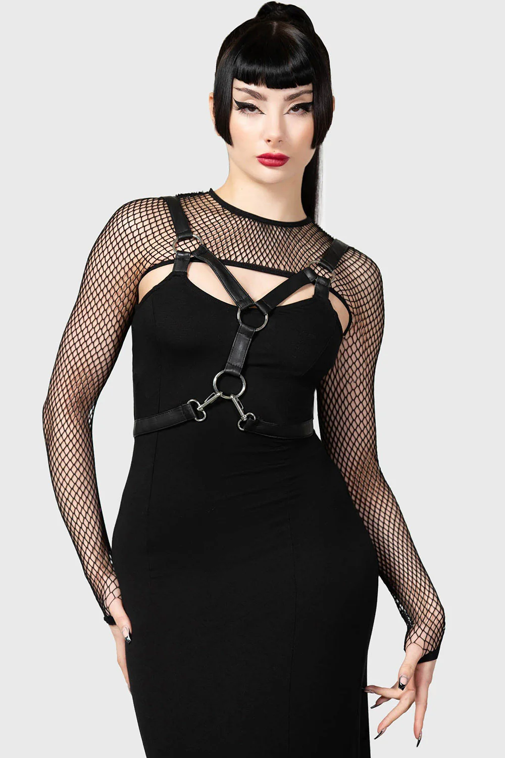 Bite Me Fishnet Bolero [B] - Image 2