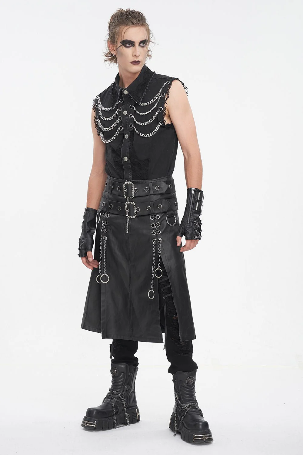 Bite the Bullet Punk Gloves - Image 11