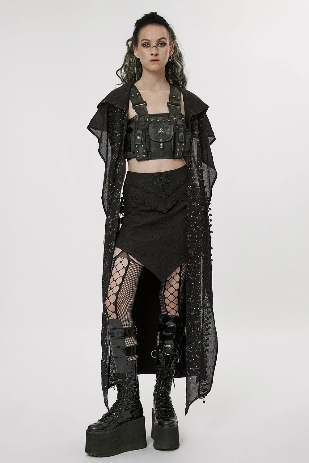 Black Apocalypse Chest Harness Bag - Image 6