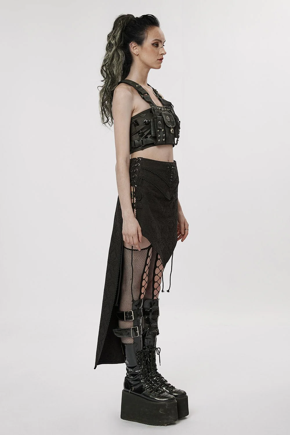 Black Apocalypse Chest Harness Bag - Image 7