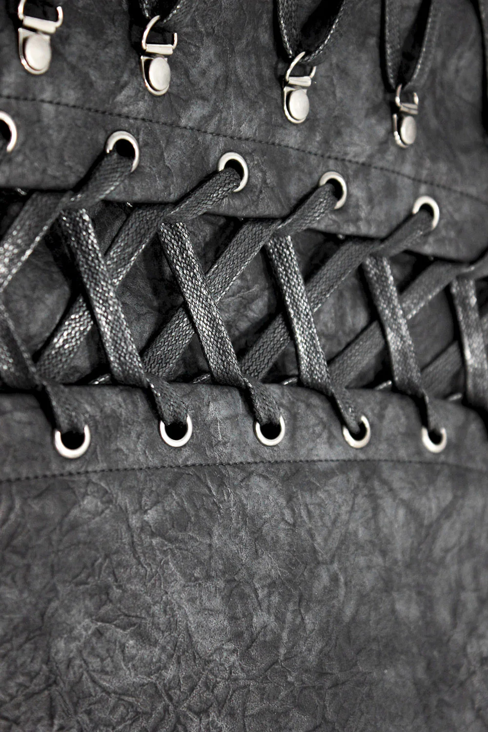 Black Apocalypse Punk Waistcoat - Image 9