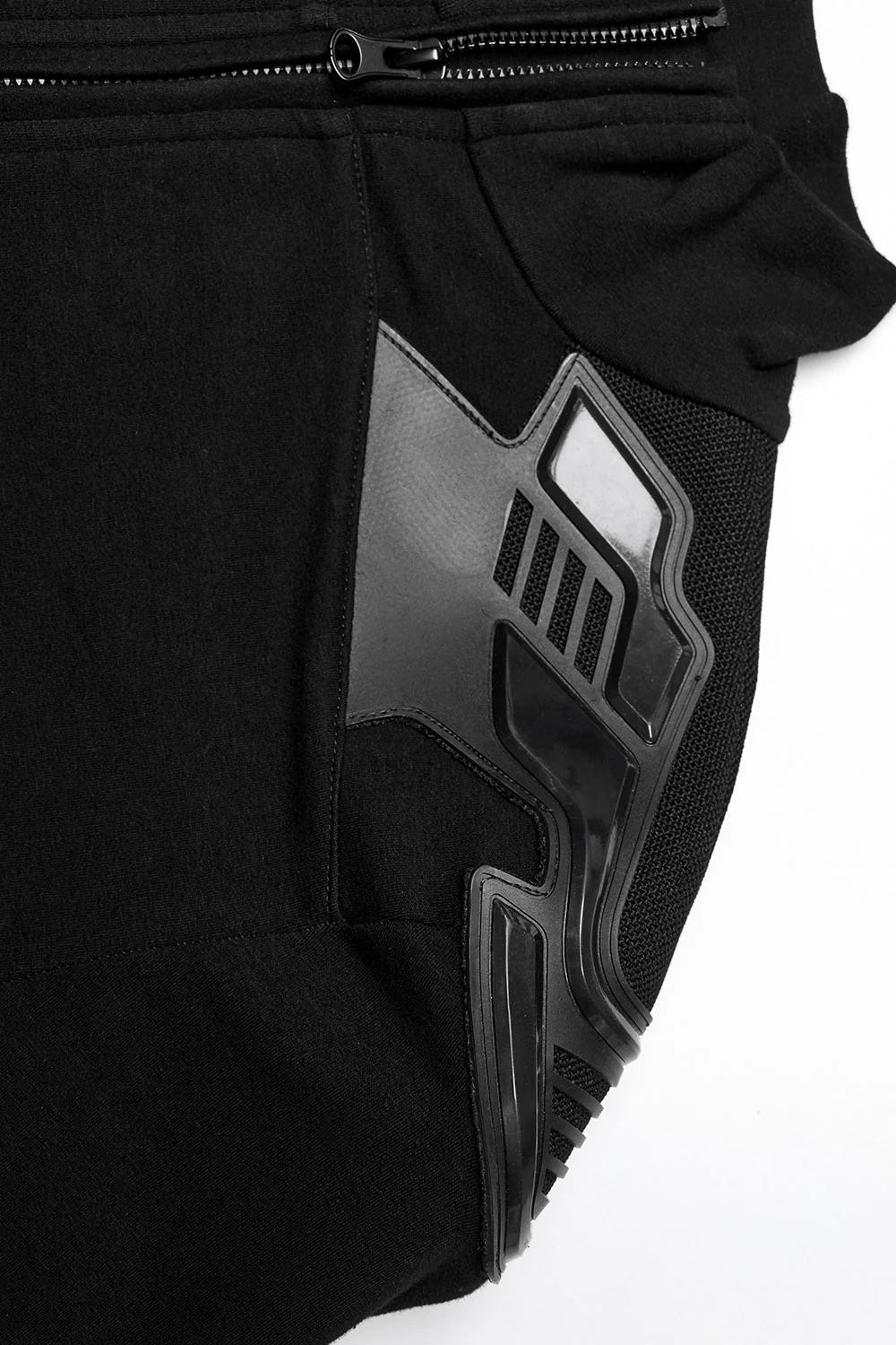 Black Armor Moto Turtleneck Top - Image 9