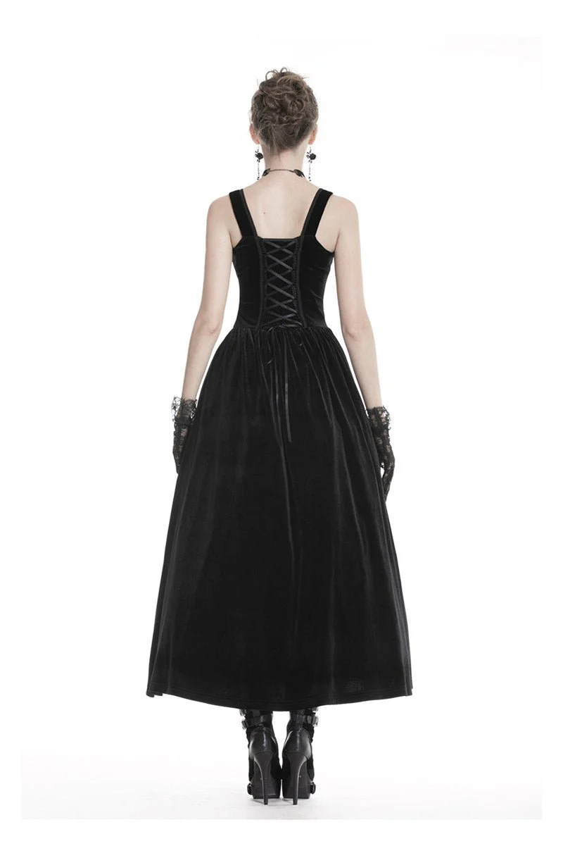 Black Bergamot Gothic Dress - Image 5