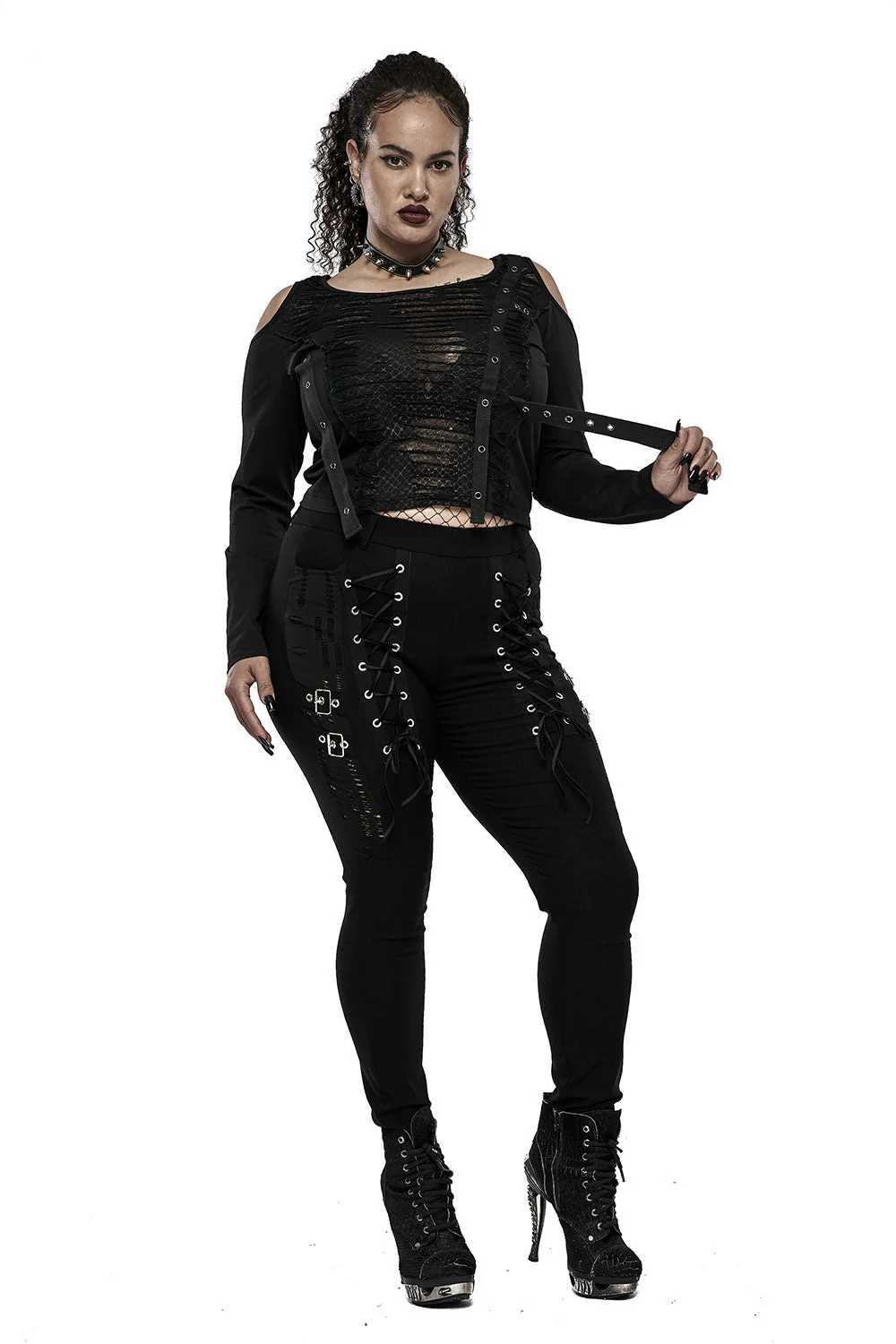 Black Blood Skinny Jeans - Image 2