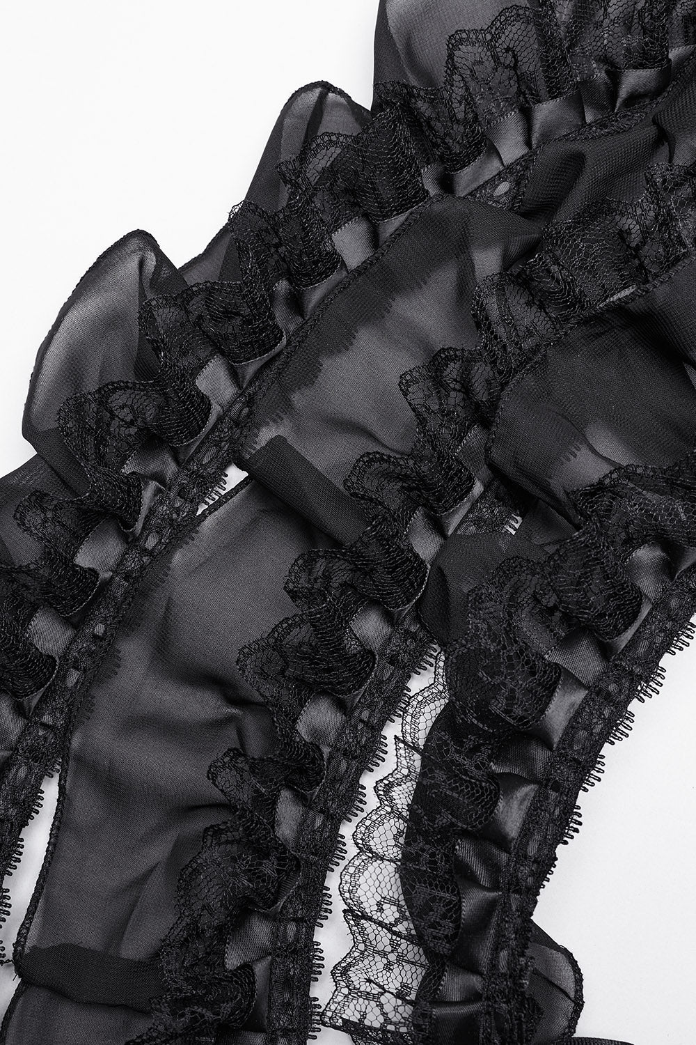 Black Bones Bustle Skirt - Image 5