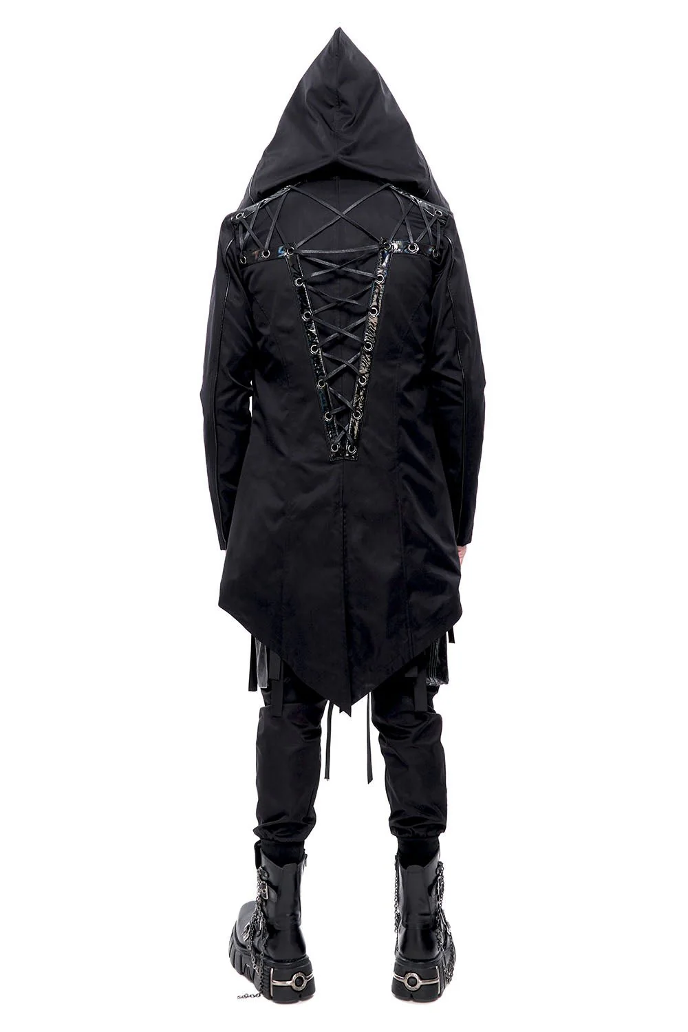 Black Butcher Pierced Coat - Image 3