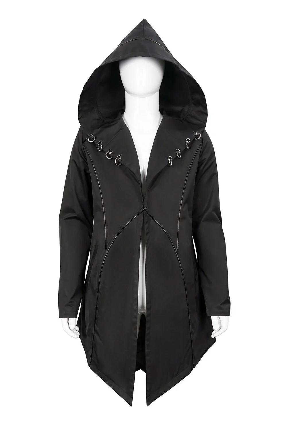 Black Butcher Pierced Coat - Image 7