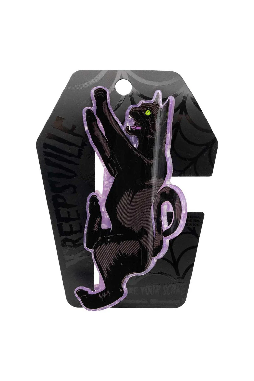 Black Cat Claw Clip - Image 3