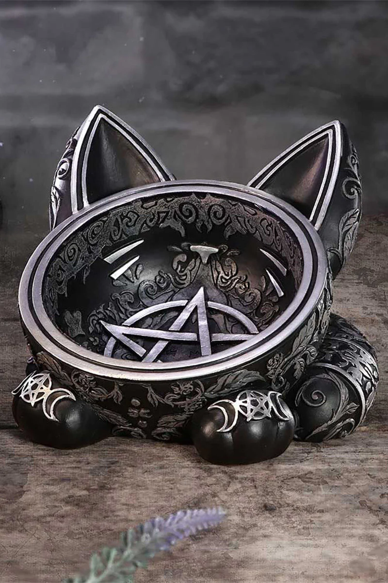 Black Cat Magic Jewelry Holder - Image 6