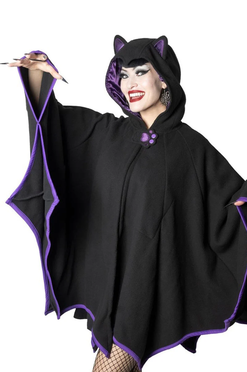 Black Cat Web Cape - Image 2