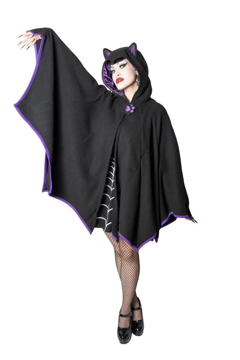 Black Cat Web Cape - Image 3