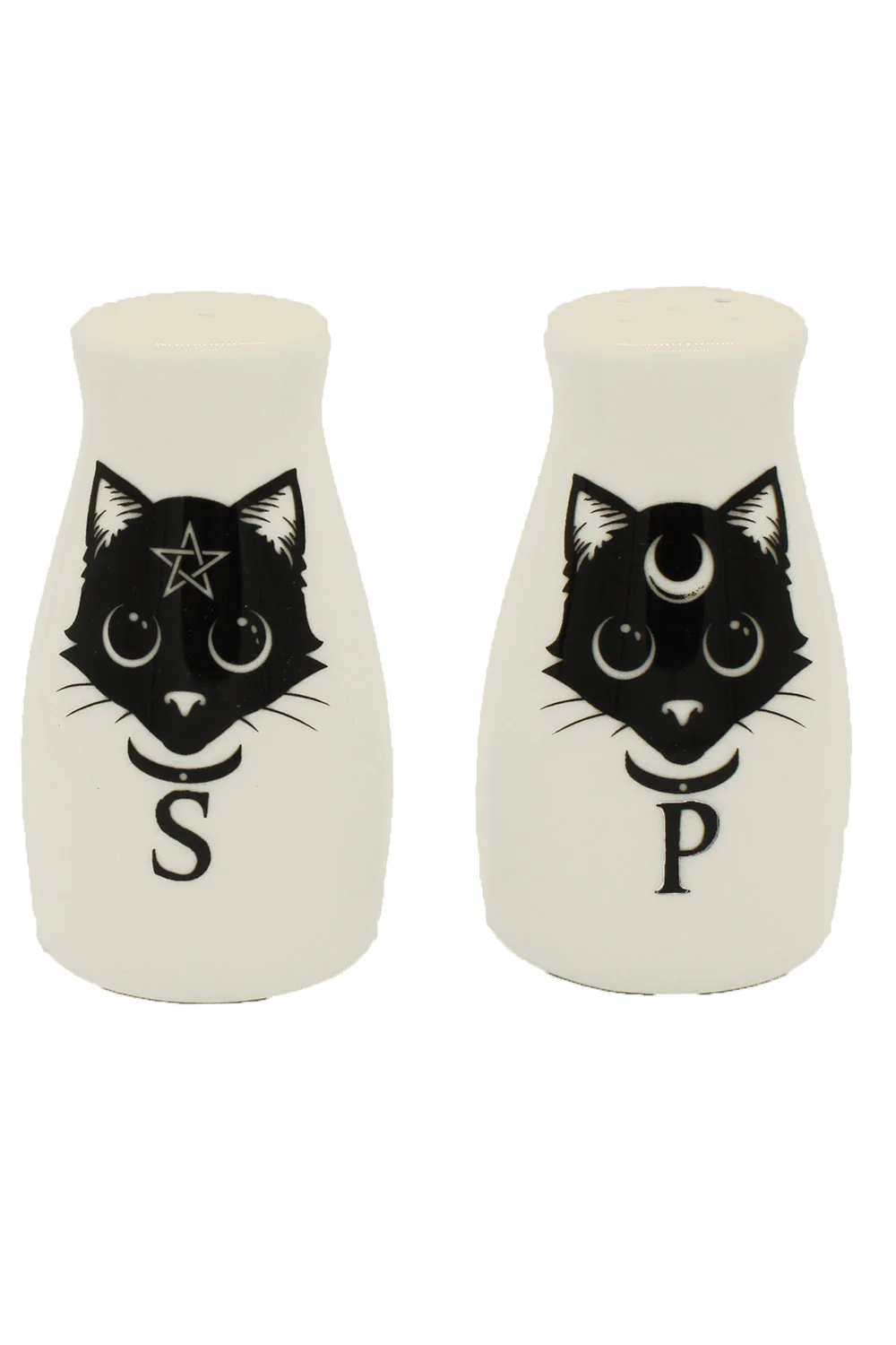 Magic Black Cats Salt & Pepper Shaker Set - Image 2