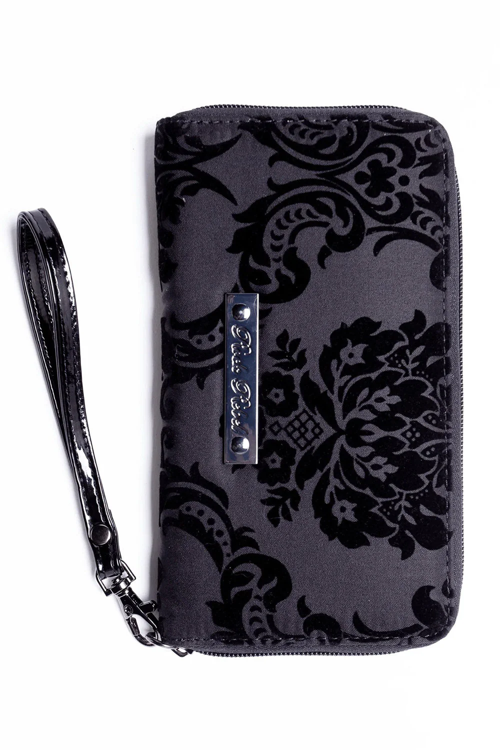 Black Damask Wallet - Image 2