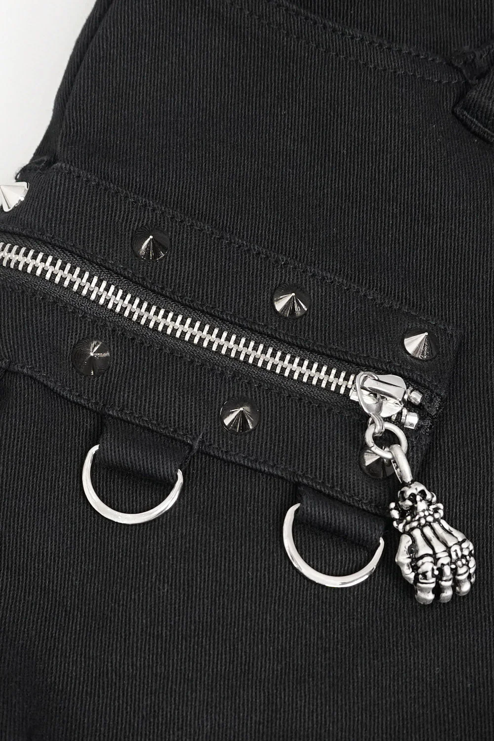 Black Death Distressed Pants - Image 4