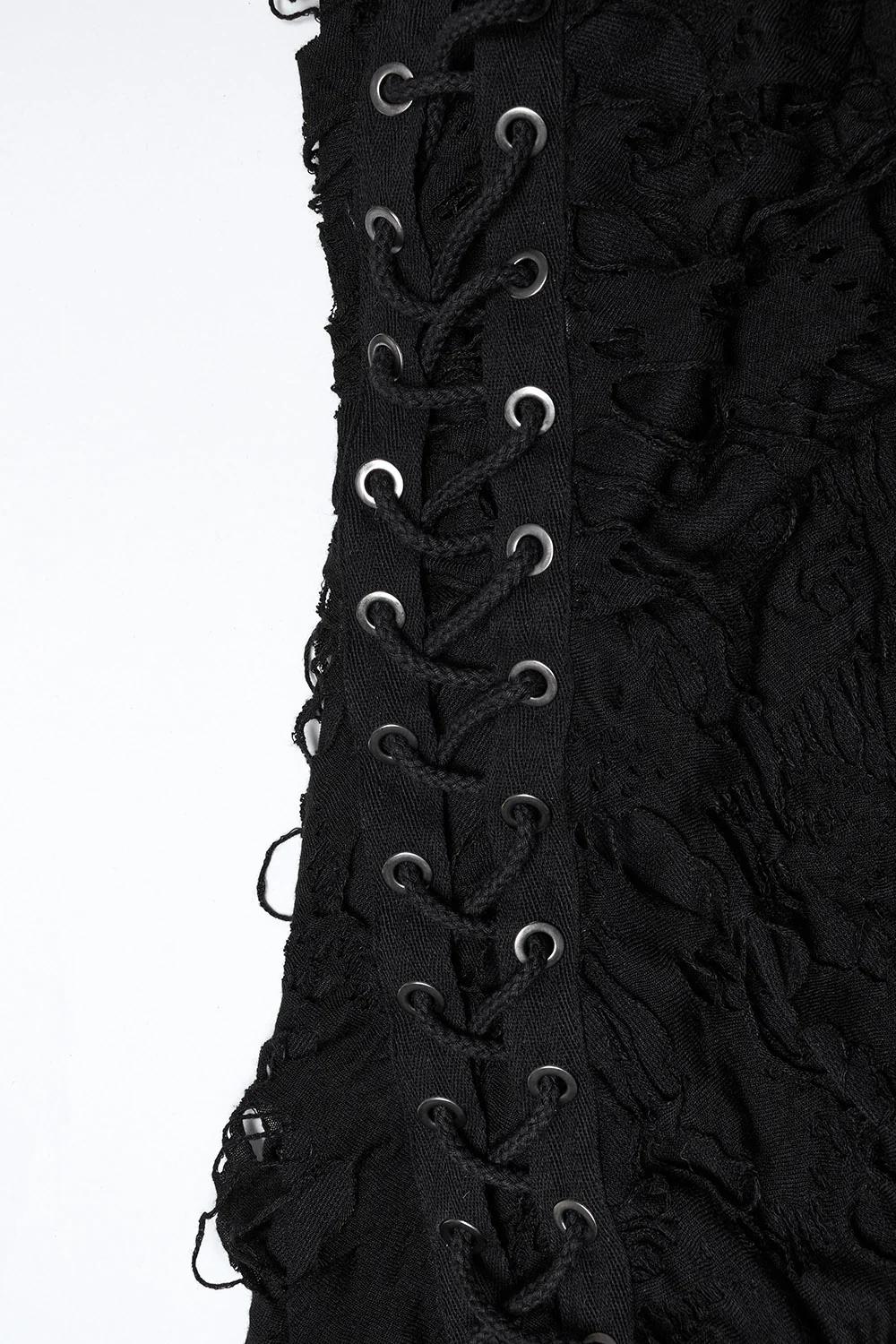 Black Death Tattered Mask Top - Image 6