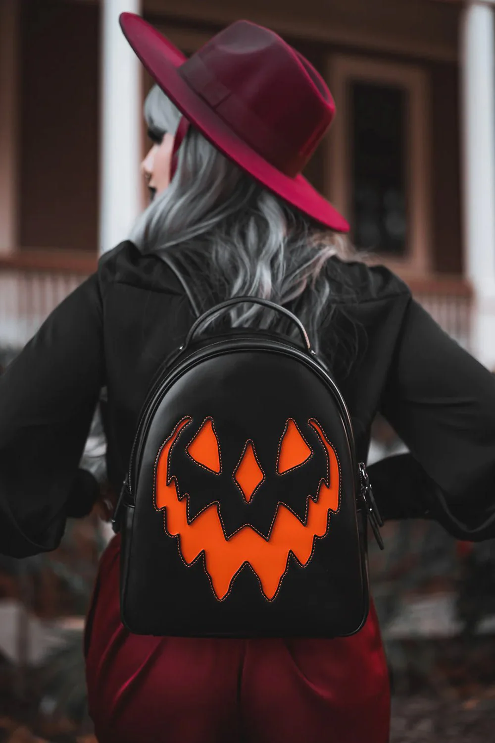 Black Haunted Hallows Backpack - Image 2