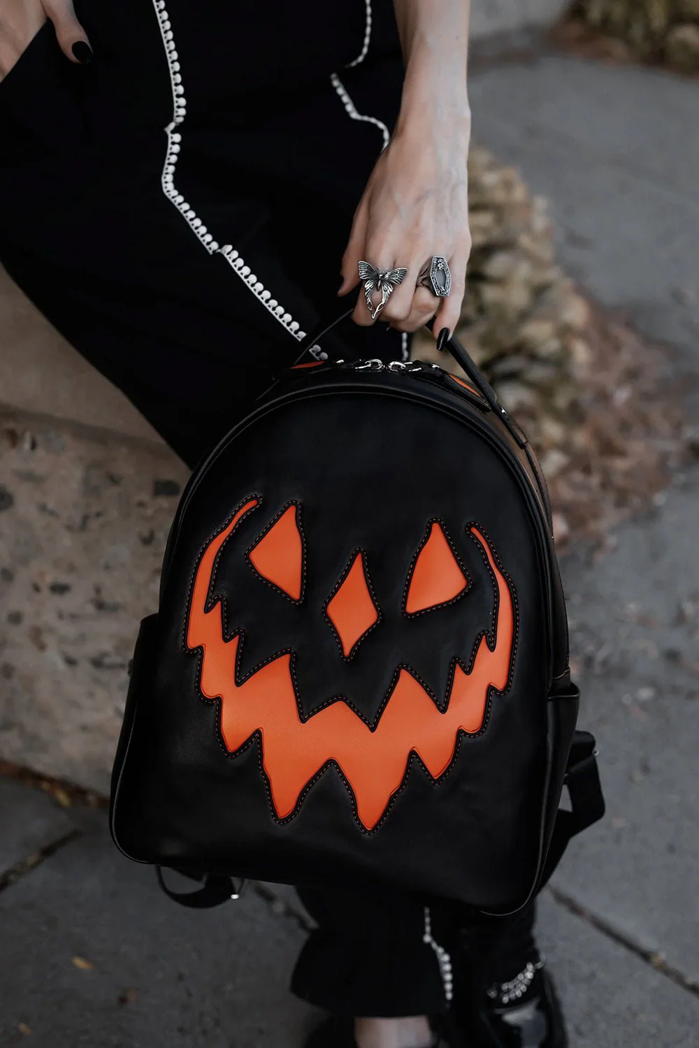 Black Haunted Hallows Backpack - Image 3