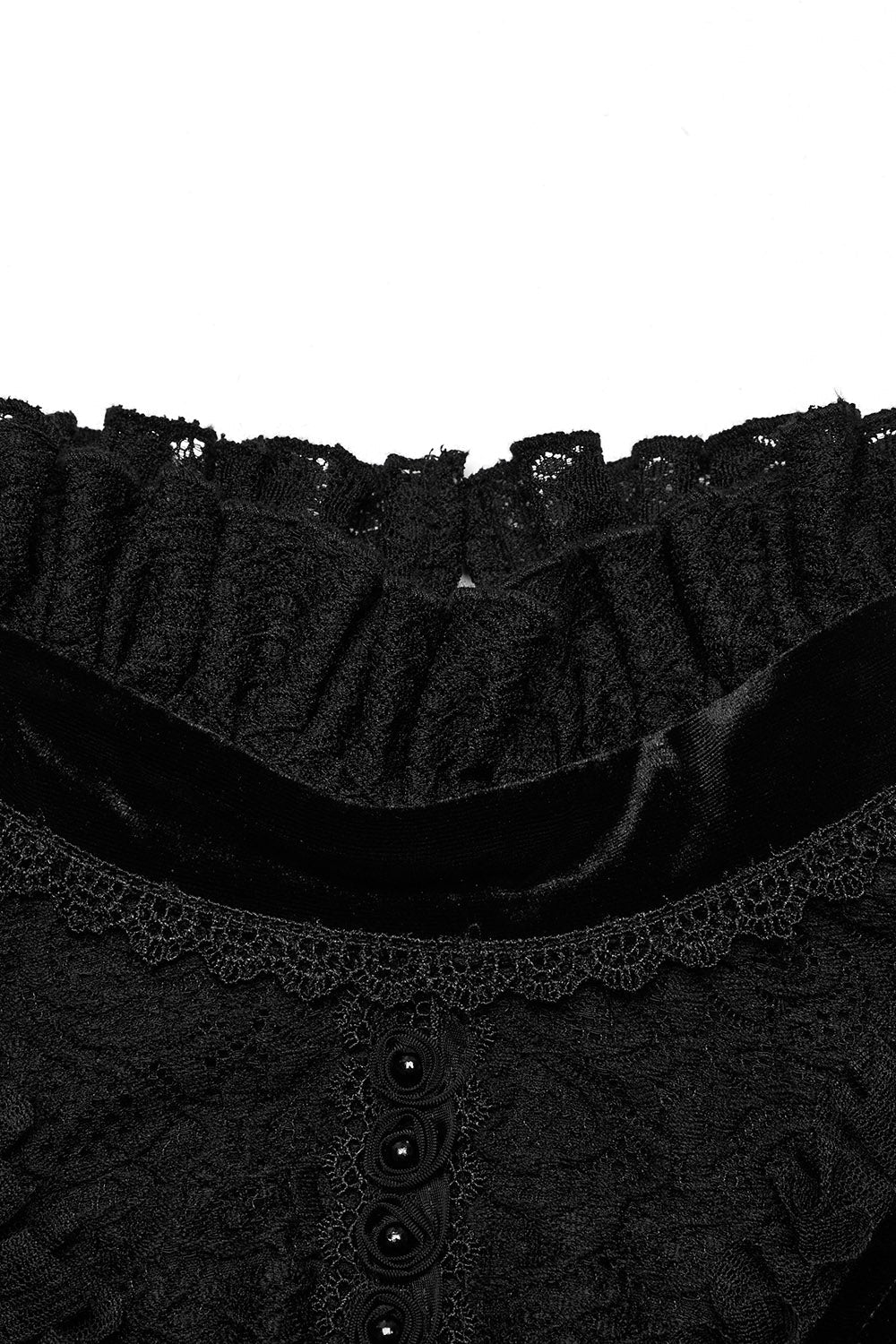 Black Madonna Gothic Dress - Image 7