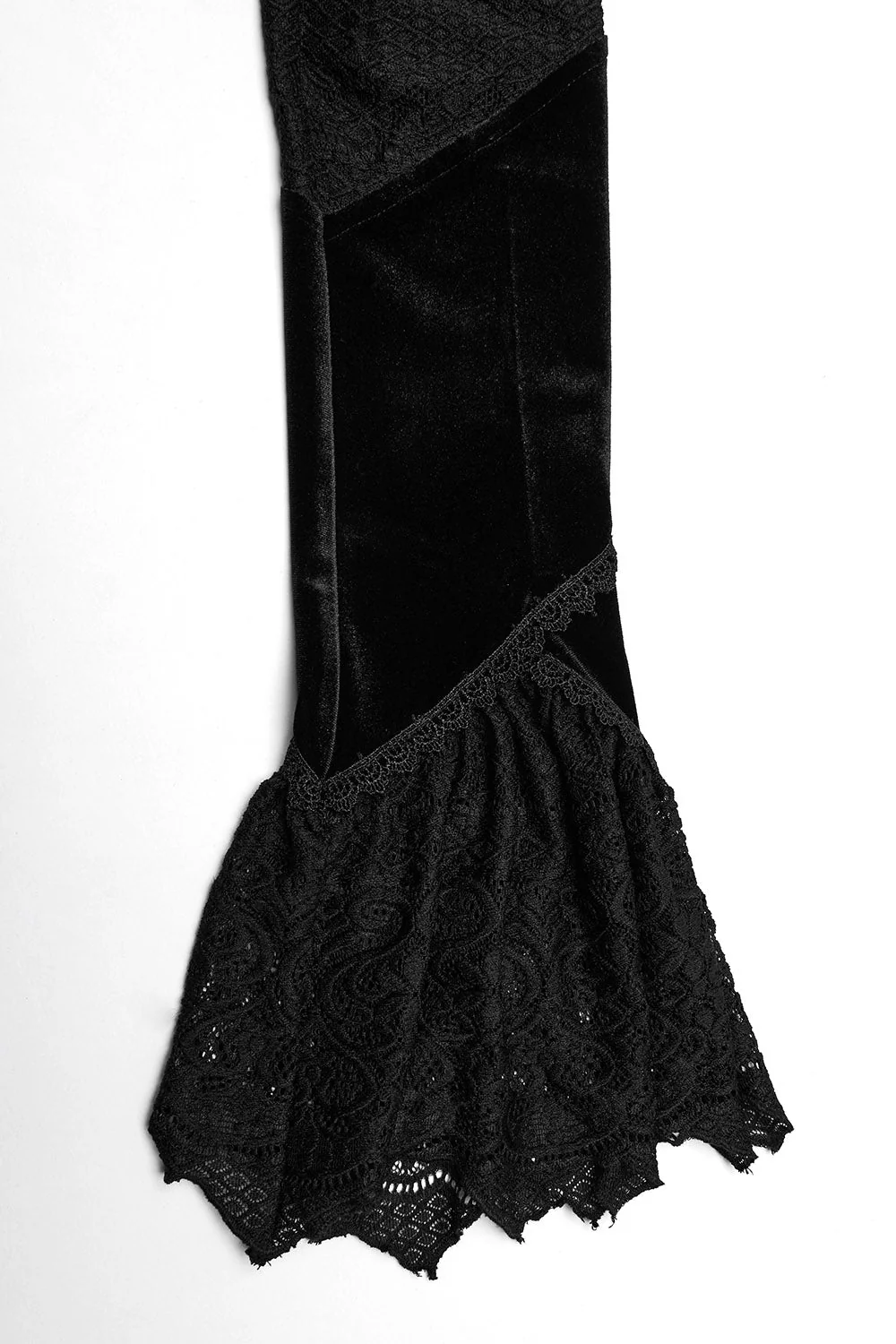 Black Madonna Gothic Dress - Image 9