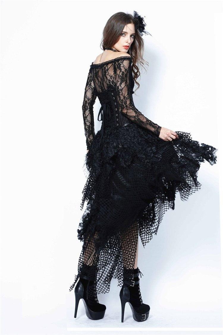 Black Madonna Layered Skirt - Image 3