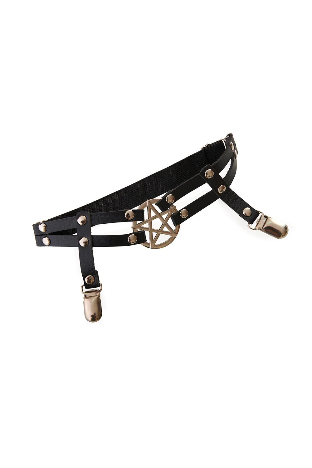 Black Madonna Thigh Garter - Image 2