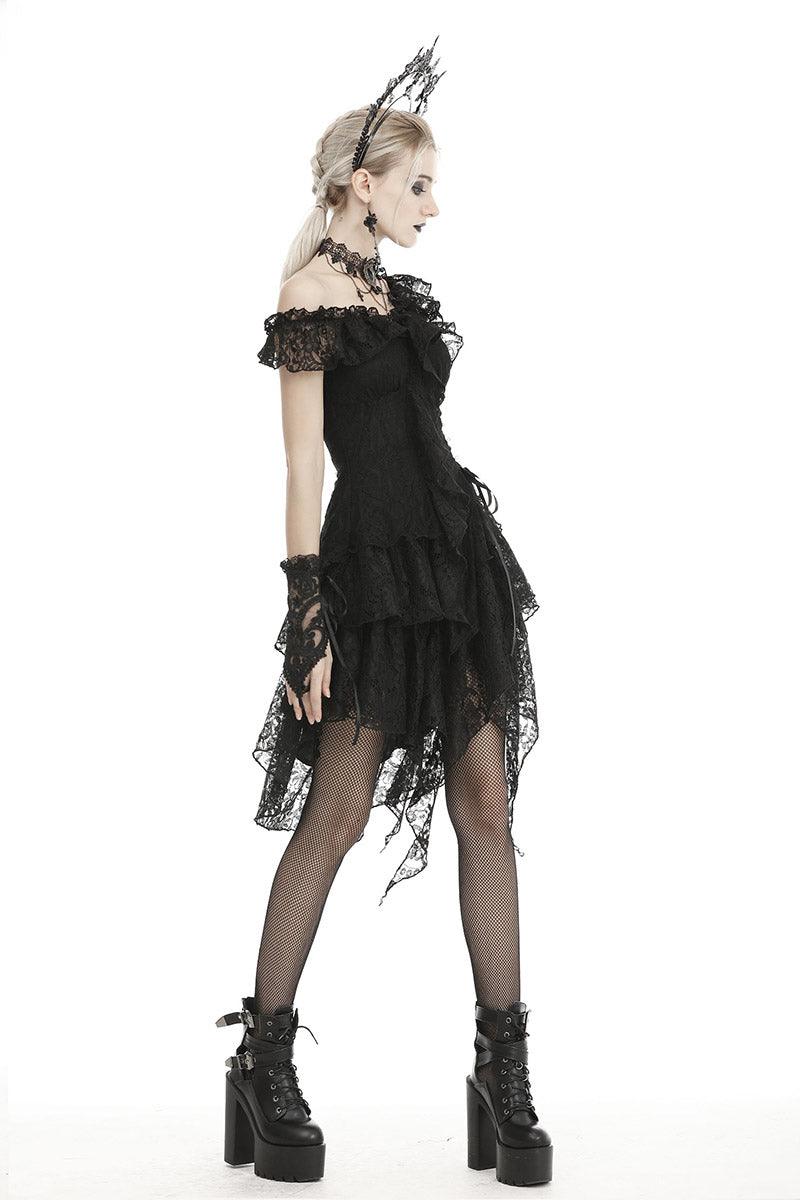 Black Magic Gothic Gloves - Image 4