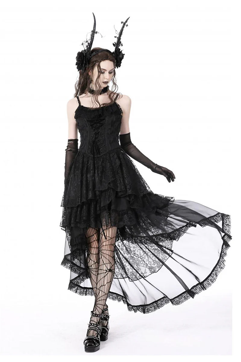 Black Majesty Chiffon Skirt - Image 5